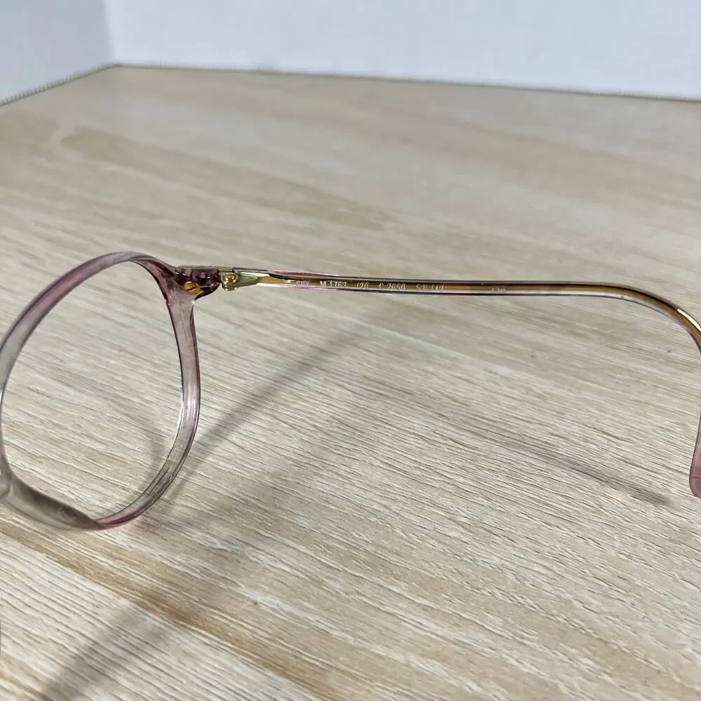 Vintage Sillhouette SPX M1763 /20 C2650 Eyeglasses Clear Purple FRAMES 53-13-130